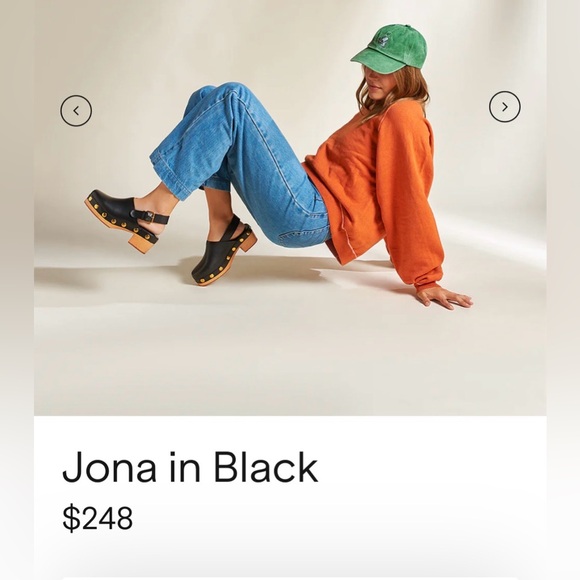 Charlotte Stone Pink Leather Mules with Gold Accents - Picture 16 of 16